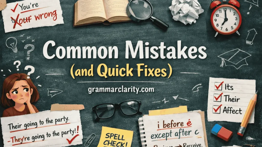 Common Mistakes (and Quick Fixes)