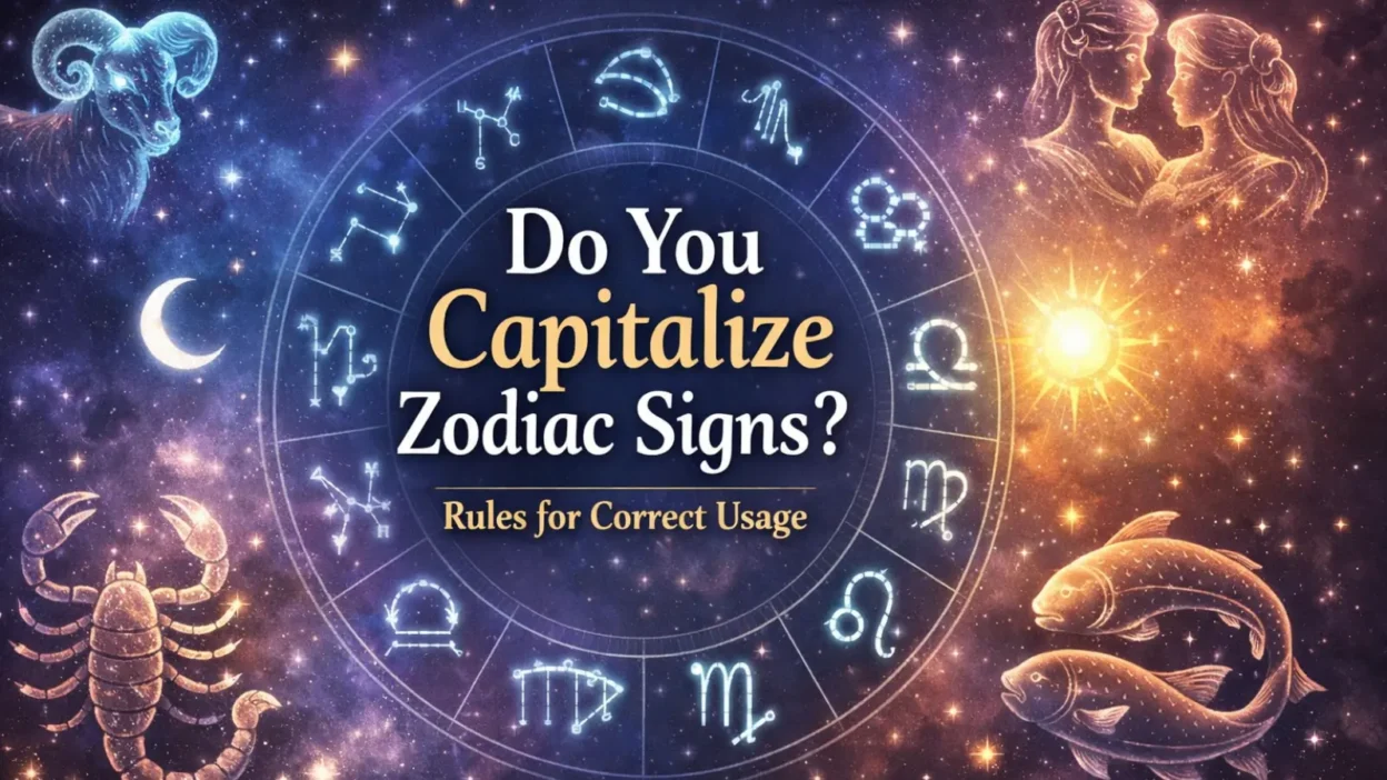 Do You Capitalize Zodiac Signs? Rules for Correct Usage