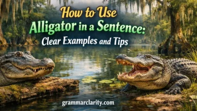 How to Use Alligator in a Sentence: Clear Examples and Tips