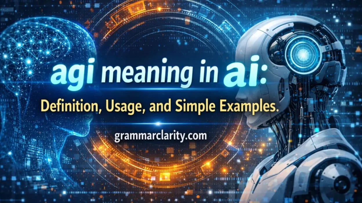 agi meaning in ai: Definition, Usage, and Simple Examples