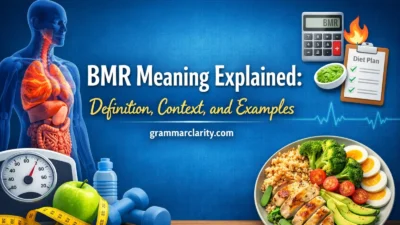 BMR Meaning Explained: Definition, Context, and Examples
