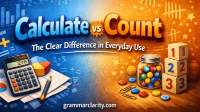  Calculate vs Count: The Clear Difference in Everyday Use