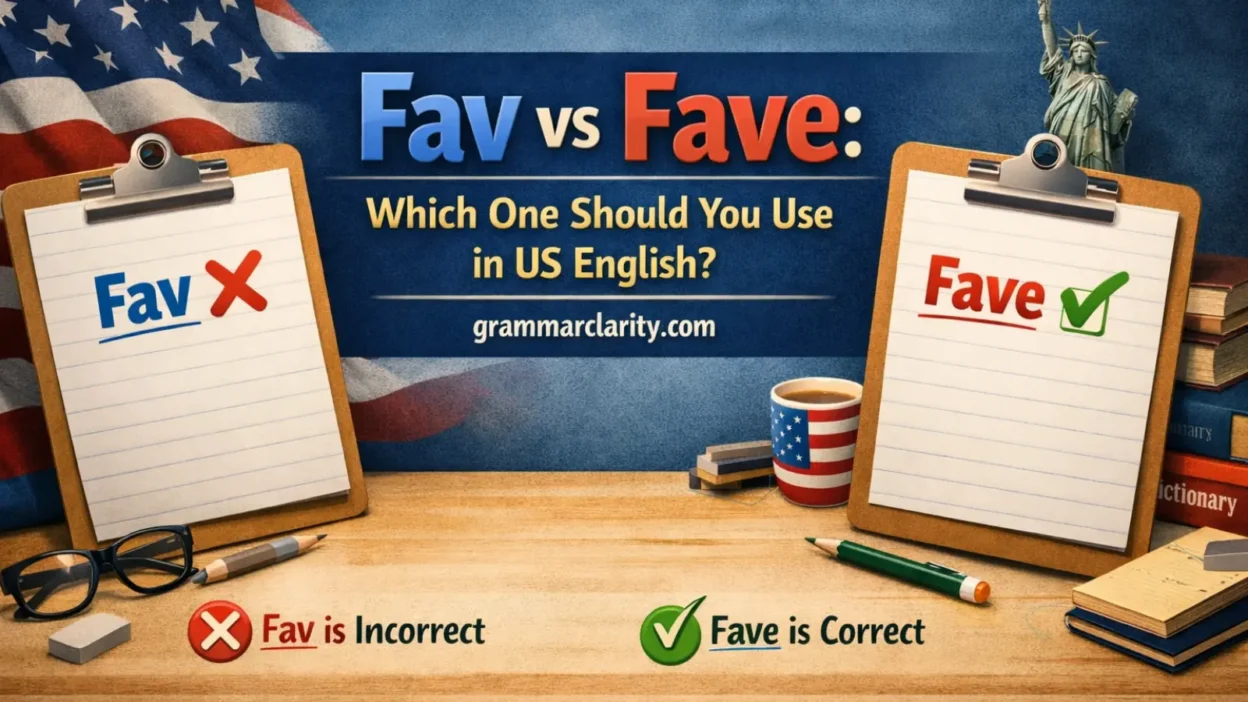 Fav vs Fave: Which One Should You Use in US English?