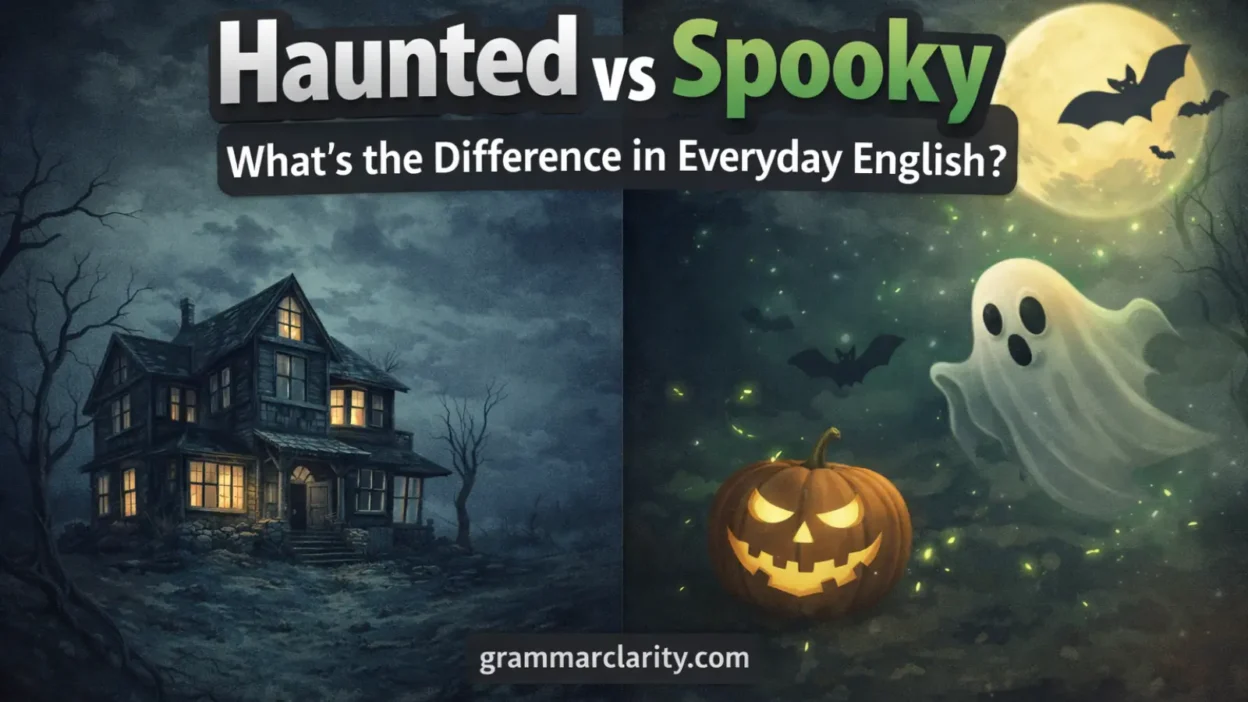 Haunted vs Spooky: What’s the Difference in Everyday English?