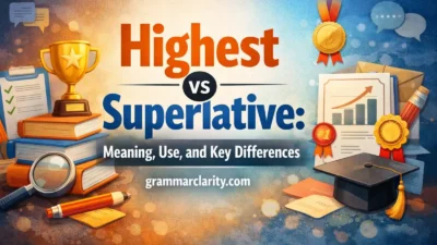 Highest vs Superlative: Meaning, Use, and Key Differences
