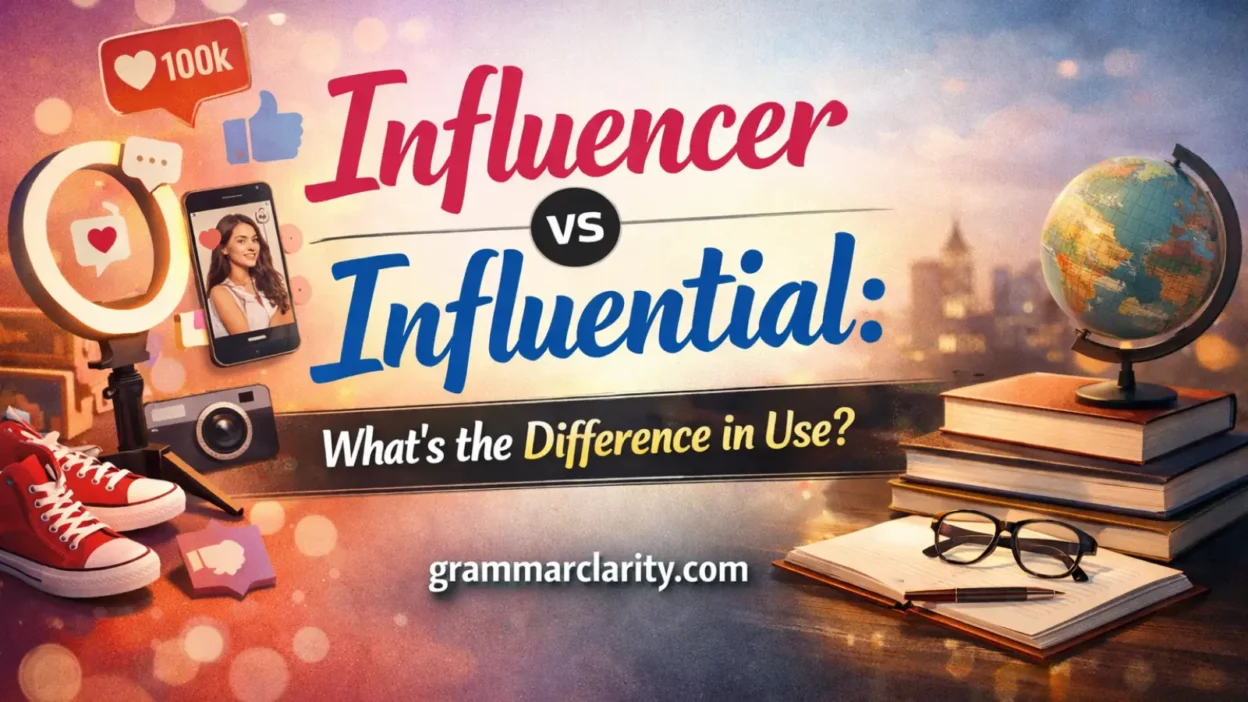 Influencer vs Influential: What's the Difference in Use?