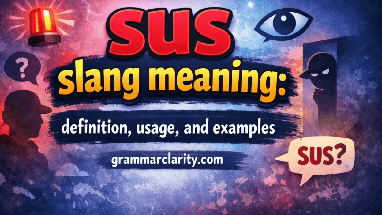 sus slang meaning: definition, usage, and examples