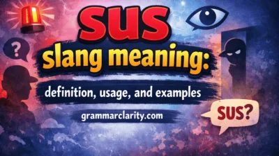 sus slang meaning: definition, usage, and examples