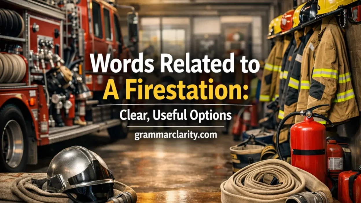  Words Related to A Firestation: Clear, Useful Options