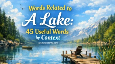 Words Related to A Lake: 45 Useful Words by Context