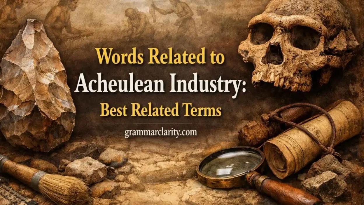 Words Related to Acheulean Industry: Best Related Terms