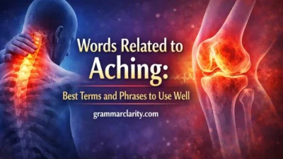 Words Related to Aching: Best Terms and Phrases to Use Well