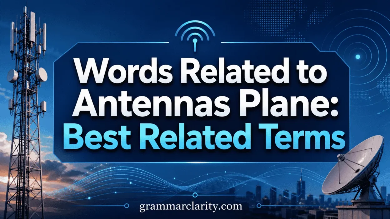 Words Related to Antennas Plane: Best Related Terms