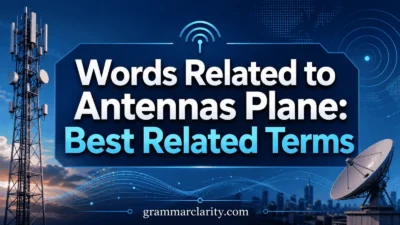 Words Related to Antennas Plane: Best Related Terms