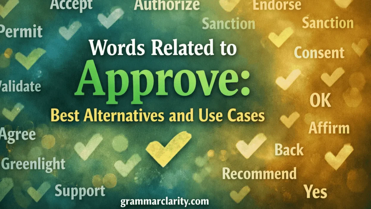 Words Related to Approve: Best Alternatives and Use Cases