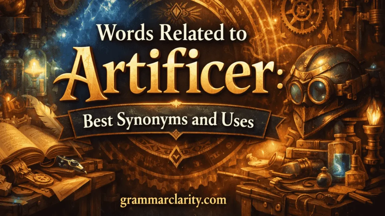Words Related to Artificer: Best Synonyms and Uses