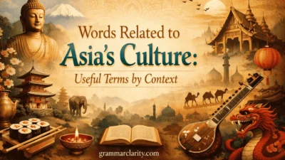 Words Related to Asias Culture: Useful Terms by Context