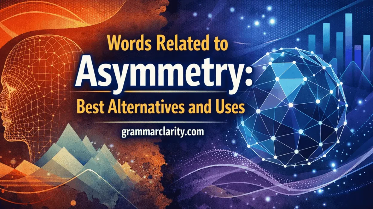 Words Related to Asymmetry: Best Alternatives and Uses