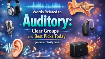  Words Related to Auditory: Clear Groups and Best Picks Today