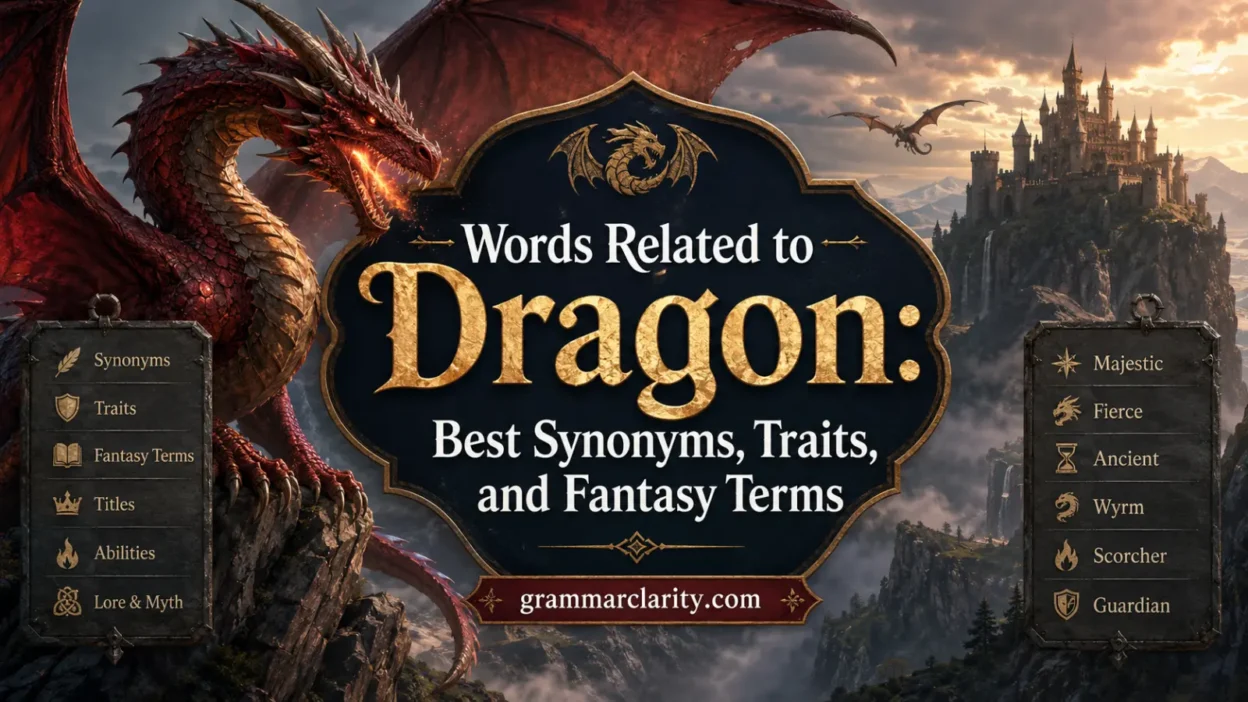 Words Related to Dragon: Best Synonyms, Traits, and Fantasy Terms