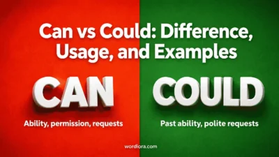 Can vs Could: Difference, Usage, and Examples
