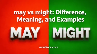 may vs might: Difference, Meaning, and Examples