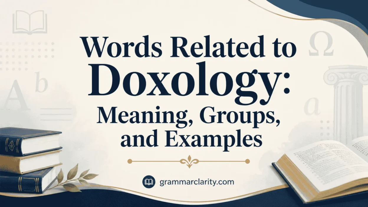 Words Related to Doxology: Meaning, Groups, and Examples