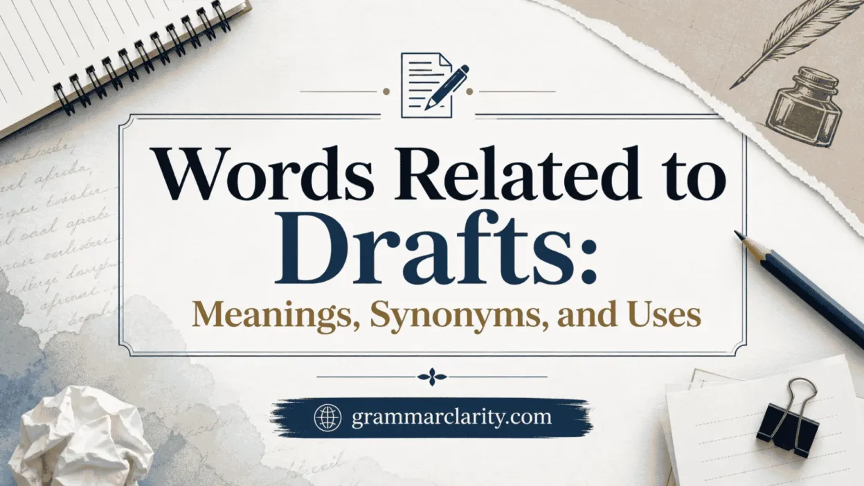 Words Related to Drafts: Meanings, Synonyms, and Uses
